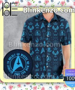 Trekkie Star Trek Hawaii Short Sleeve Shirt