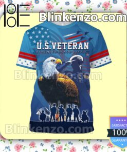 U.s.veteran Remember Honor Respect Blue Polo Shirt b