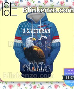 U.s.veteran Remember Honor Respect Blue Polo Shirt x
