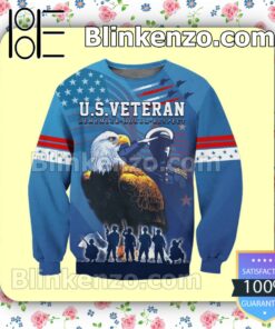 U.s.veteran Remember Honor Respect Blue Polo Shirt y