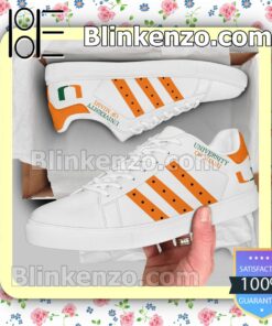 University of Miami Unisex Low Top Shoes