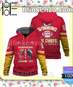 Winning Is For The Chiefs Kansas City Chiefs Game On Pullover Hoodie Jacket
