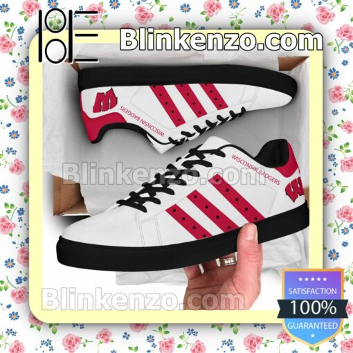 Wisconsin Badgers Hockey Mens Shoes a