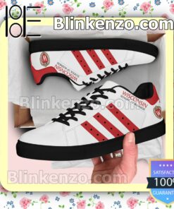 Wisconsin School of Business Logo Adidas Shoes a