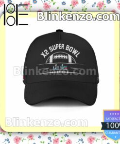 X2 Super Bowl With Logo Philadelphia Eagles Adjustable Hat