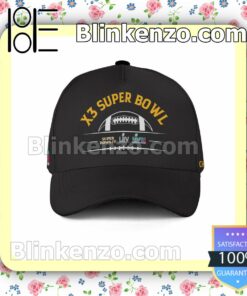 X3 Super Bowl Wins With Logo Kansas City Chiefs Adjustable Hat