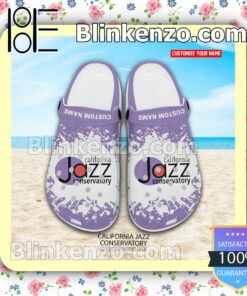California Jazz Conservatory Logo Crocs Sandals a