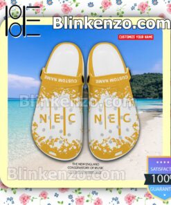 The New England Conservatory of Music Logo Crocs Sandals a