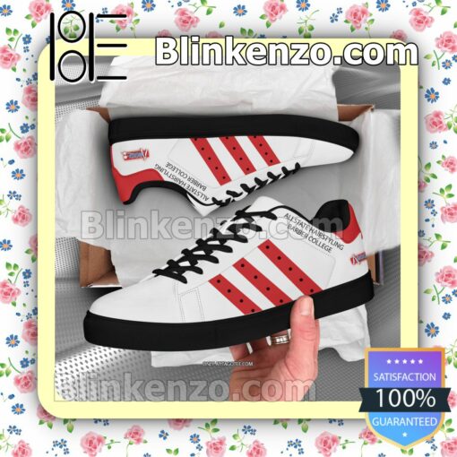 Allstate Hairstyling & Barber College Uniform Low Top Shoes a