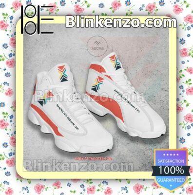 American Indian OIC Logo Nike Running Sneakers