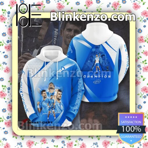 Australian Open 2023 Champion Novak Djokovic Jacket Polo Shirt