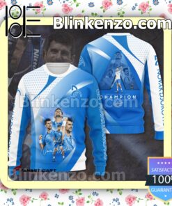 Australian Open 2023 Champion Novak Djokovic Jacket Polo Shirt b