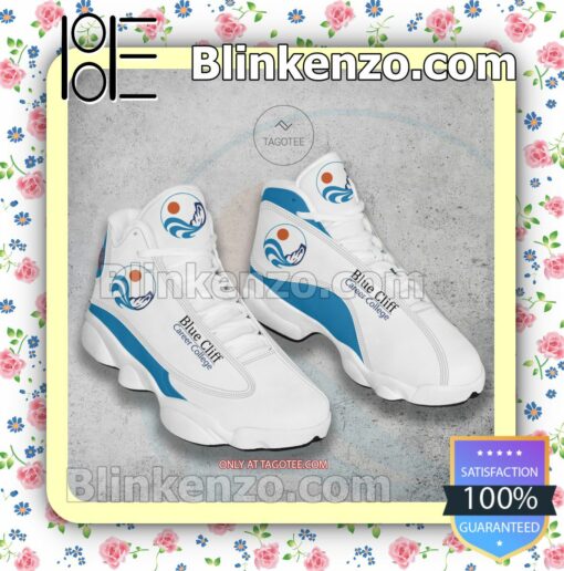 Blue Cliff Career College Logo Nike Running Sneakers