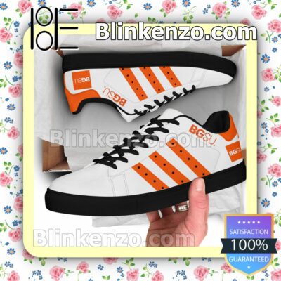Bowling Green State University Logo Low Top Shoes a