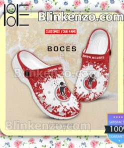 Cayuga Onondaga BOCES Logo Crocs Sandals