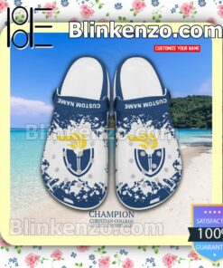 Champion Christian College Personalized Classic Clogs a