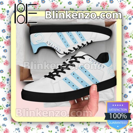 Cottey College Logo Low Top Shoes a