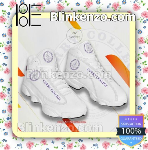 Curry College Logo Nike Running Sneakers