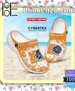 CyberTex Institute of Technology Logo Crocs Sandals