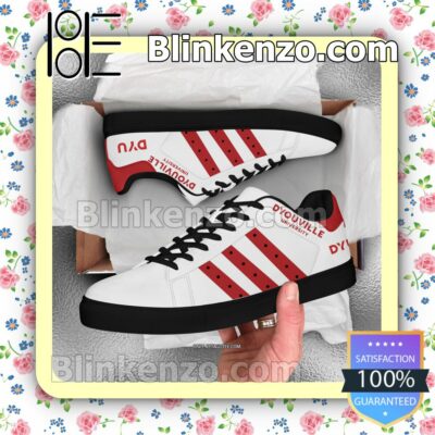 D'Youville University Uniform Low Top Shoes a