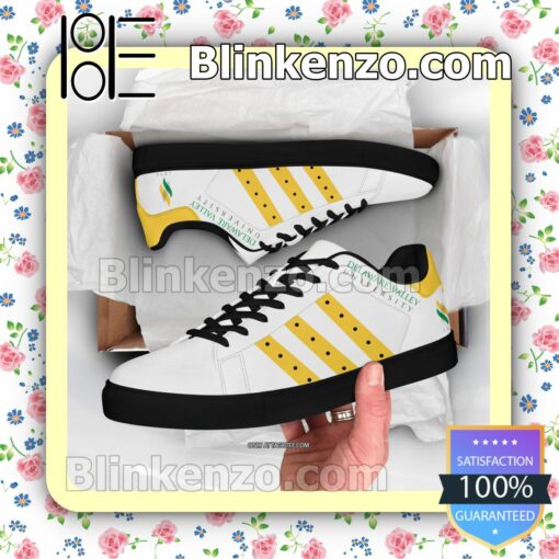Delaware Valley College Logo Low Top Shoes a