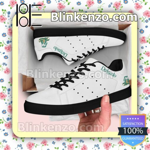 Delgado Community College Logo Low Top Shoes a