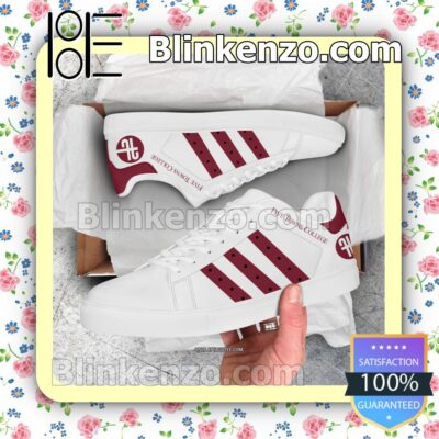 Five Towns College Logo Low Top Shoes