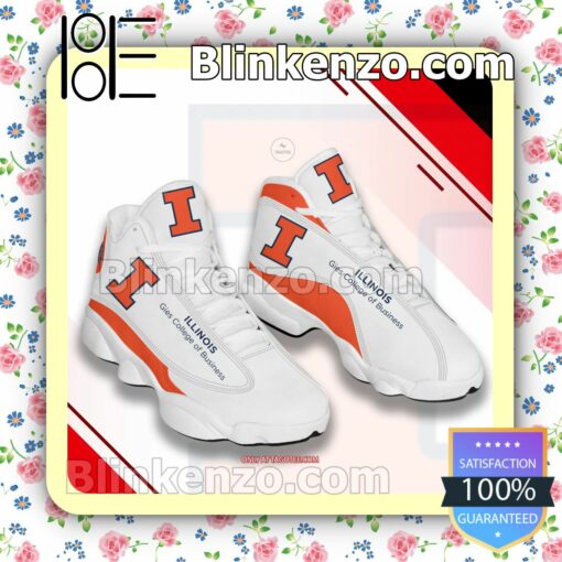 Gies College of Business - University of Illinois Nike Running Sneakers a