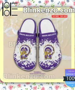 Haskell Indian Nations University Personalized Classic Clogs a