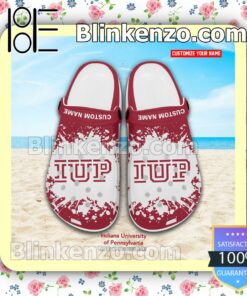 Indiana University of Pennsylvania Personalized Classic Clogs a
