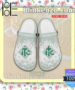 Interdenominational Theological Center Logo Crocs Sandals a