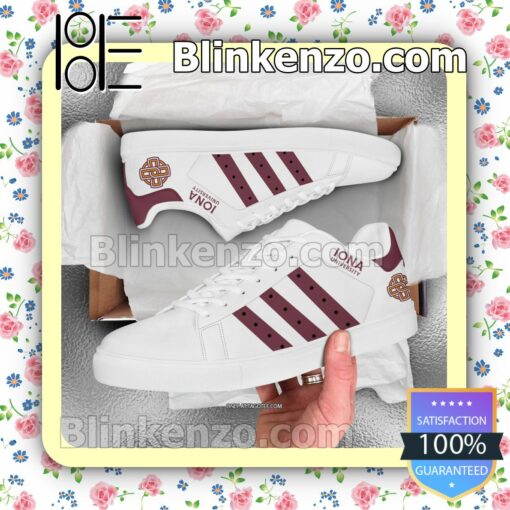 Iona College Logo Low Top Shoes