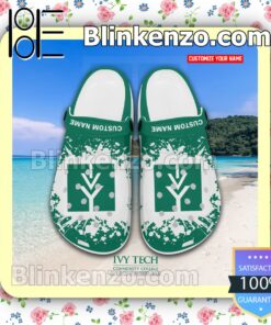 Ivy Tech State College Personalized Classic Clogs a