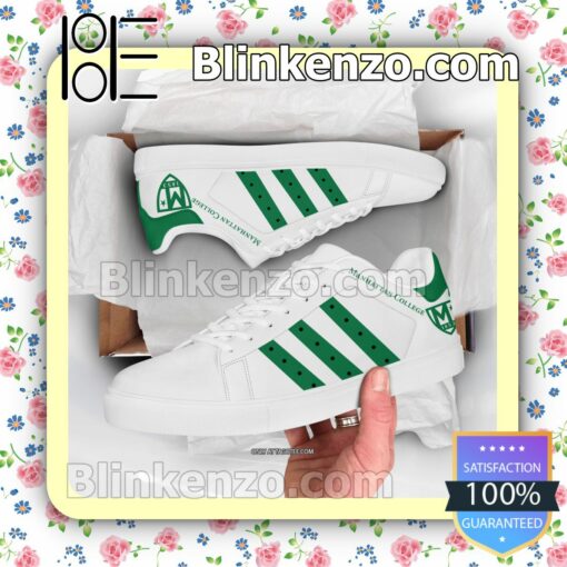 Manhattan College Logo Low Top Shoes