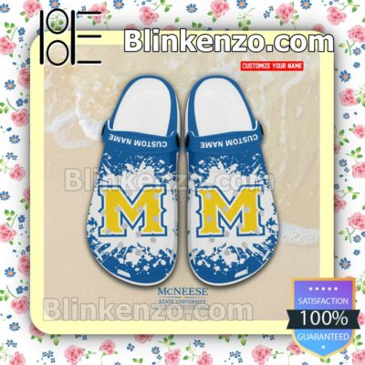 McNeese State University Personalized Classic Clogs a