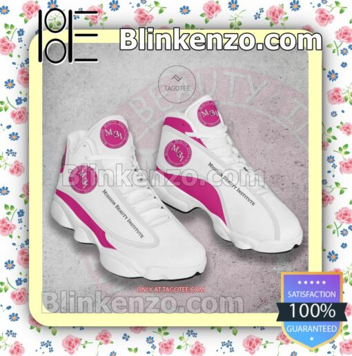 Mission Beauty Institute Logo Nike Running Sneakers