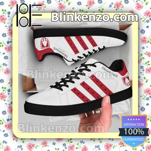 Monmouth College Logo Low Top Shoes a