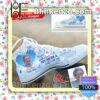 Never Walk Alone My Mom Walks With Me White Personalized Sneakers