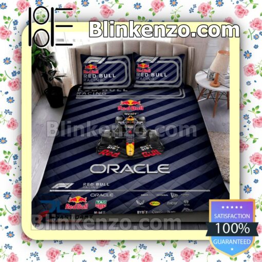 Oracle Red Bull Racing F1 2023 Bed Set Queen Full