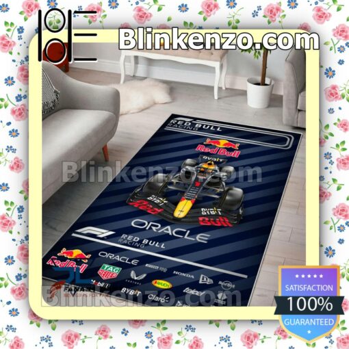 Father's Day Gift Oracle Red Bull Racing F1 2023 Logo Rug Mats