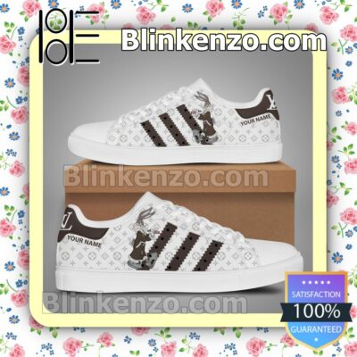 Personalized Louis Vuitton Monogram Bugs Bunny Adidas Shoes