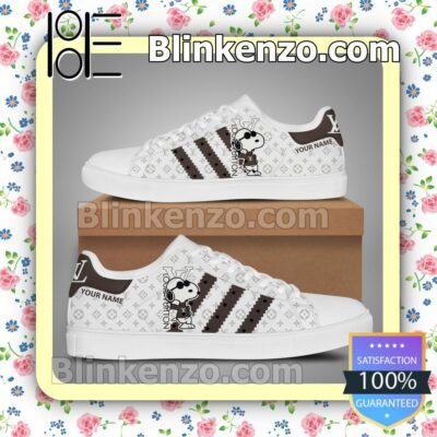 Personalized Louis Vuitton Monogram Snoopy Adidas Shoes