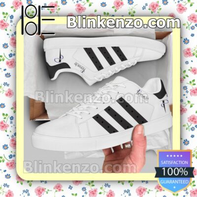 Pinnacle Institute of Cosmetology Logo Low Top Shoes