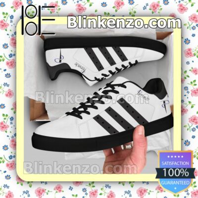 Pinnacle Institute of Cosmetology Logo Low Top Shoes a