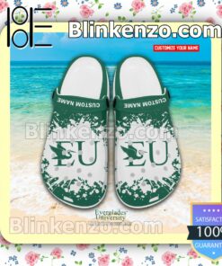 Everglades University Logo Crocs Sandals a