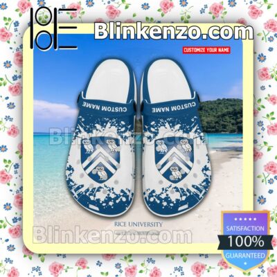 Rice University Personalized Classic Clogs a