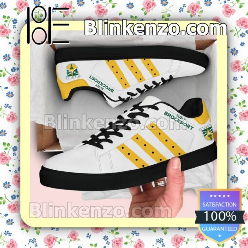 State University of New York at Brockport Logo Low Top Shoes a