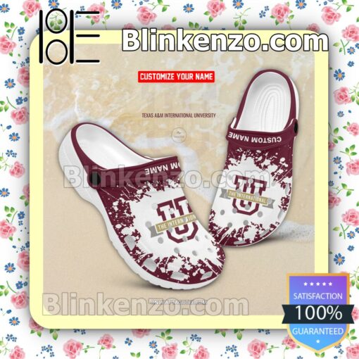 Texas A&M International University Personalized Classic Clogs