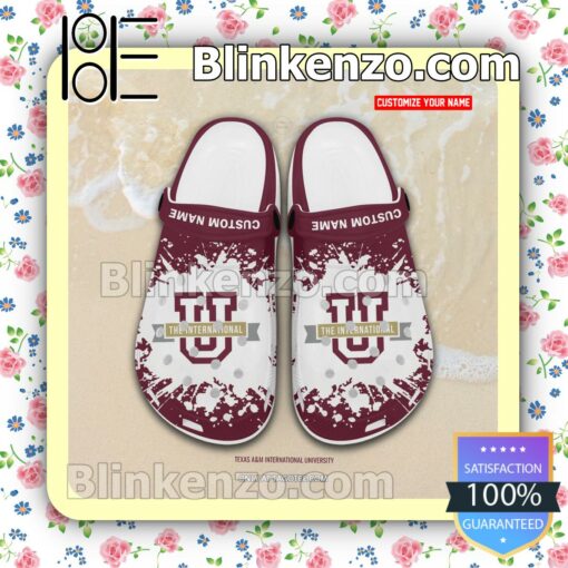 Texas A&M International University Personalized Classic Clogs a