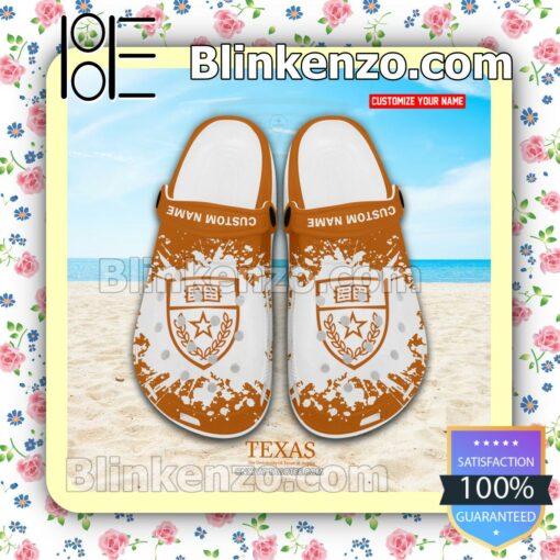 The University of Texas at Austin Logo Crocs Sandals a